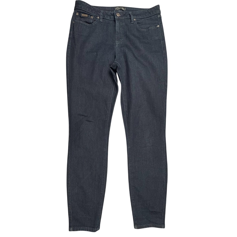Prana Women 10/30 Denim Jeans Dark‎ Wash Stretch Minimal Sustainable *READ